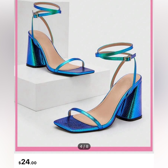 Mermaid block heels - Picture 1 of 3